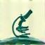 Icono de microscopio y libro, representando metodologías científicas y estándares